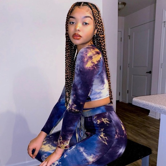 2 Piece Tie Dye Set - Picture 2 of 7